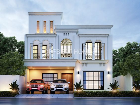 10 Marla House Front Elevation Design - Offbeat Homes (SMC) Pvt Ltd.