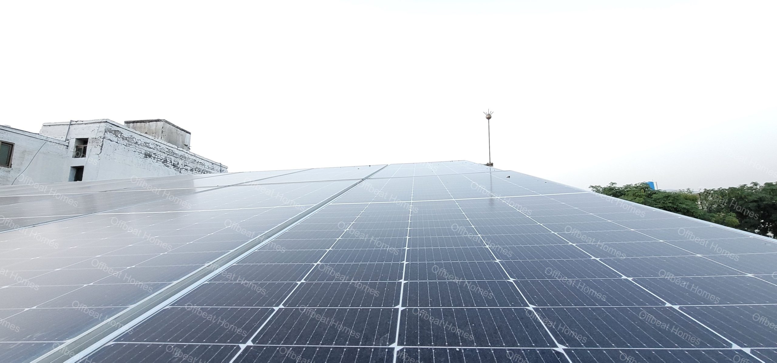 Precision welding and fabrication process of solar stands by Offbeat Homes