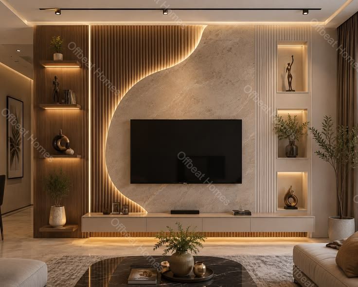 Media Wall in Islamabad - Modern Custom Design Media Wall in Islamabad with modern design