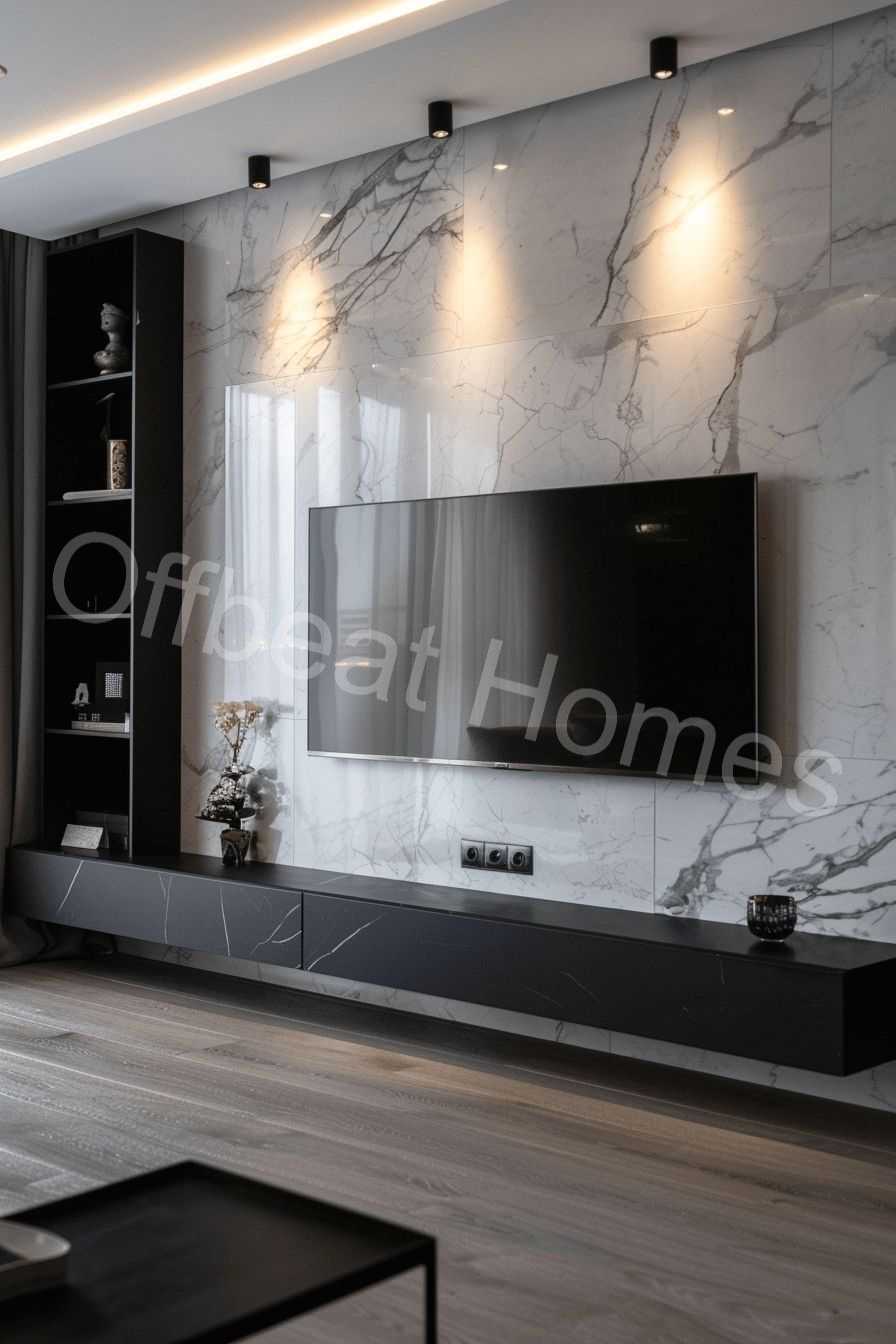 Custom Media Wall Installation